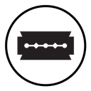 Razor blade icon