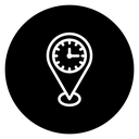 Real time location 2 icon