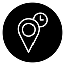 Real time location icon