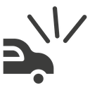 Rear end collision 2 icon