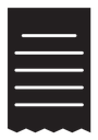 Receipt icon