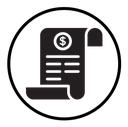 Receipt icon
