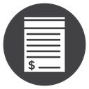 Receipt icon