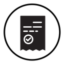 Receipt icon