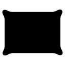 Rectangular Bed Pillow icon