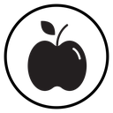 Red apple icon