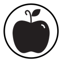 Red apple icon