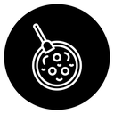 Red bean soup icon