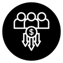 Reduce labor costs icon