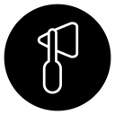 Reflex hammer icon