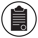 Registration form icon