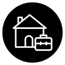 Remote work from home icon