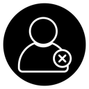 Remove user icon