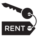 Rent key 2 icon