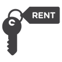 Rent key 4 icon