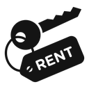 Rent key icon