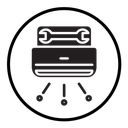 Repair air conditioner icon