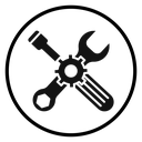 Repair Tools Wrench Gear icon