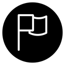 Report flag icon