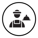 Restaurant Waiter icon