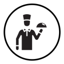 Restaurant Waiter icon