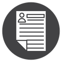 Resume Folded Page icon