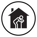 Retirement home icon