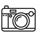 Retro camera icon