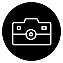Retro camera icon