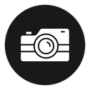 Retro camera icon