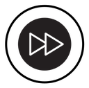 Rewind button icon