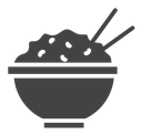 Rice bowl icon