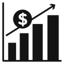 Rise price icon