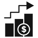 Rise price icon
