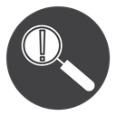 Risk Analysis Magnifier icon