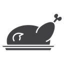 Roasted turkey icon