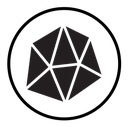 Rock stone crystal icon