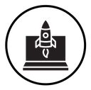 Rocket Spaceship Startup icon