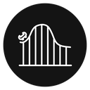 Roller coaster 4 icon