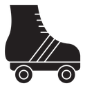 Roller skates icon