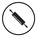 Rolling pin icon