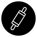 Rolling pin icon