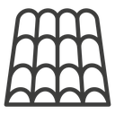 Roof tile 2 icon