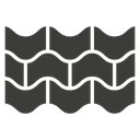 Roof tile 3 icon