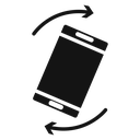 Rotate phone icon