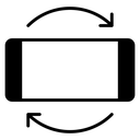 Rotate smartphone icon