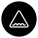 Rough road icon
