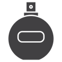 Round perfume bottle icon