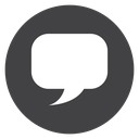 Rounded Chat Bubble icon