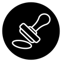 Rubber stamp icon